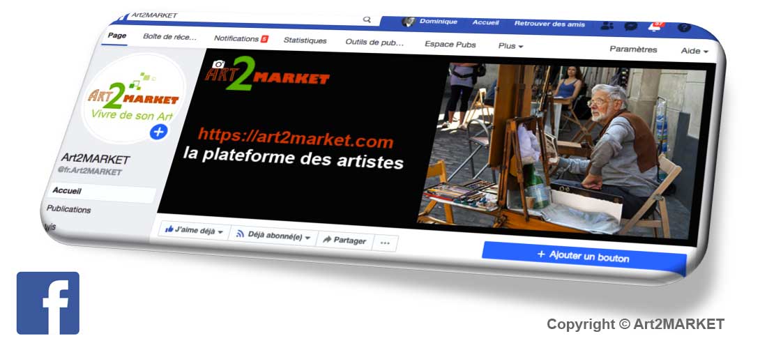 Exemple de contenu du réseau social Pinterest