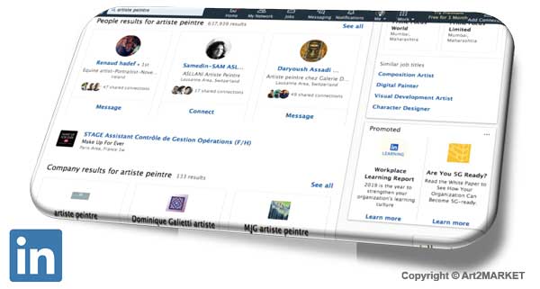 Exemple de contenu du réseau social Vimeo